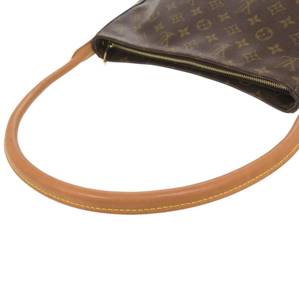 LOUIS VUITTON Brown Monogram Looping GM Shoulder Bag - Picture 5 of 7